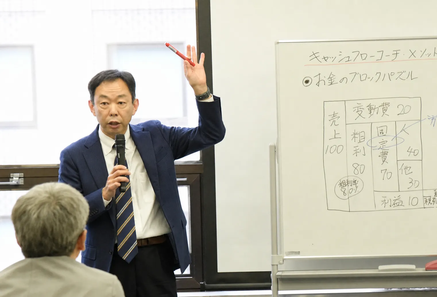 セミナーで登壇する迫田 毅